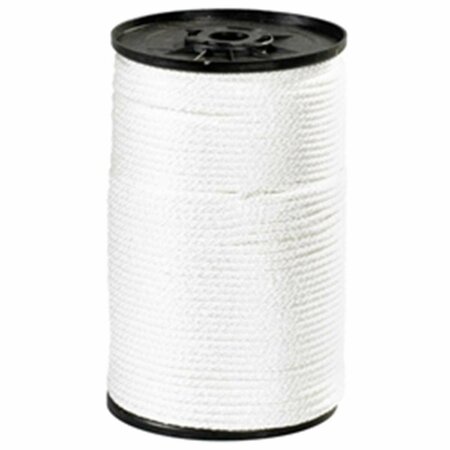 SWIVEL 0.12 in. 320 lbs White Solid Braided Nylon Rope SW2536903